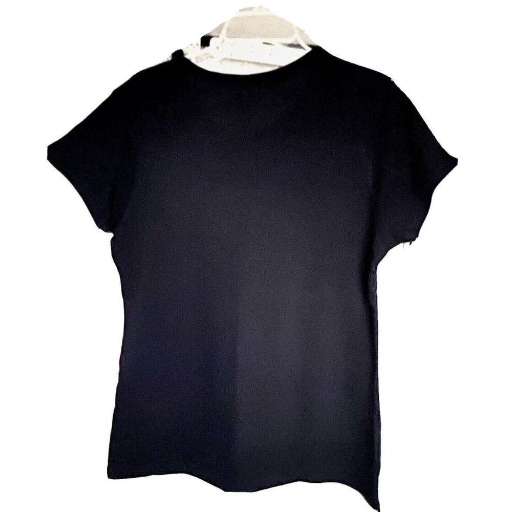 Teefury ET Navy Blue Mashup Graphic T-Shirt 3XL Cotton Stretch Movie Parody New - Picture 2 of 4